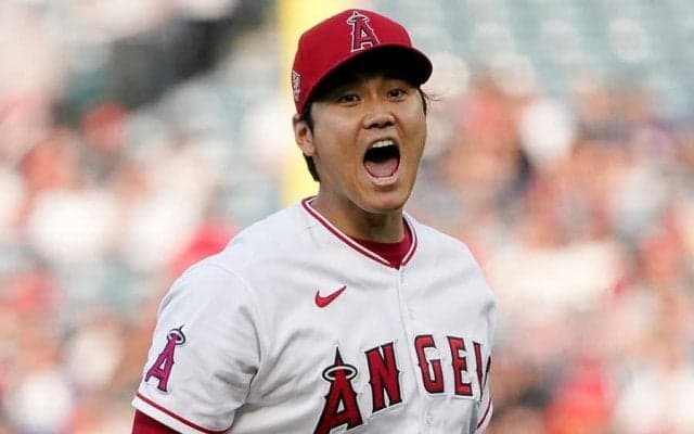 【MLB】感情むき出し、雄叫びをあげる大谷翔平　ファンの心掴んだ気迫が「最高の映像」