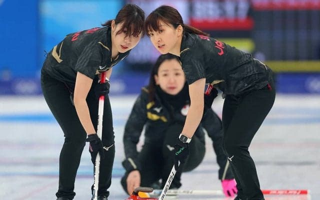 【北京五輪／カーリング】日本ロコ・ソラーレ、第5エンド終了時点でイギリスに「1－4」とリードを許し後半戦へ