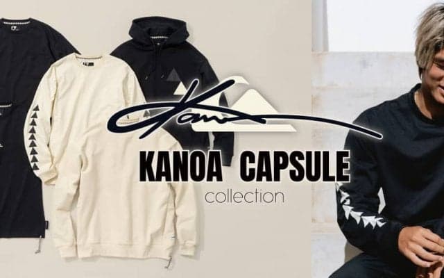 TOPサーファー 五⼗嵐カノアのカプセルコレクションが発売！