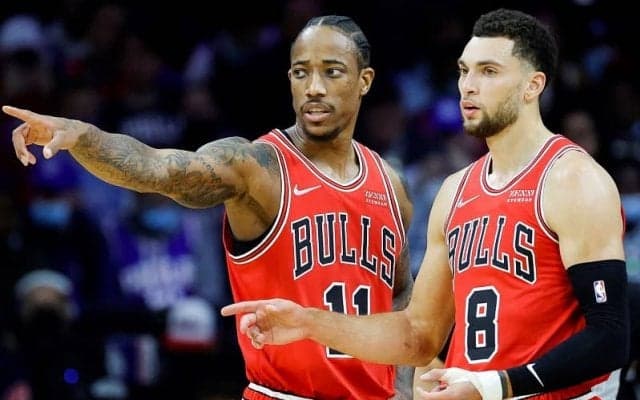 ブルズのラビーンがデローザンとの共闘に自信「現時点で僕らがNBAのベストデュオ」