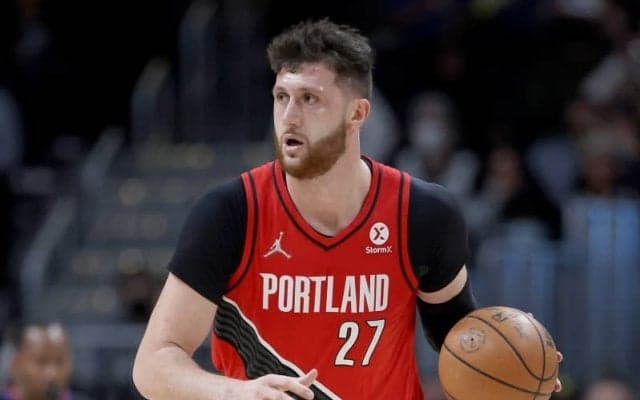 ブレイザーズのヌルキッチが戦線離脱…左足底筋膜炎で最低4週間欠場へ