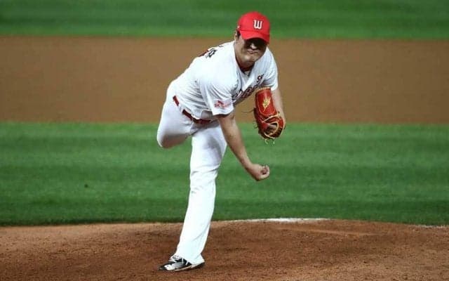 セーブ王が大砲候補に？　元ヤクルト助っ人、異例の“再転向”に韓国メディアが注目