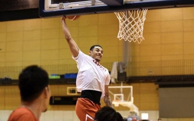 地元・沖縄でのW杯予選へ臨むアイザイア・マーフィー「求められることを全力で…」