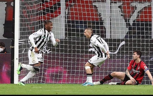 低調ミランが下位相手に痛恨の2試合連続ドロー…レオン弾で先制もウディネに追いつかれる《セリエA》