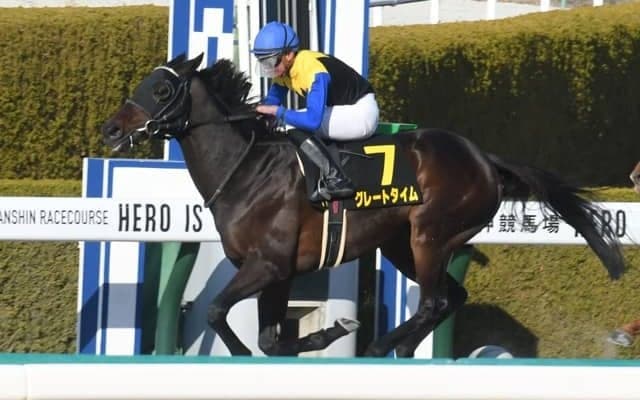 【仁川S結果】グレートタイムが抜け出して2馬身差快勝