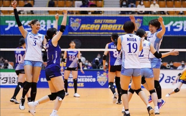 Vリーグの試合結果一覧と順位（V1男女・2月26日）