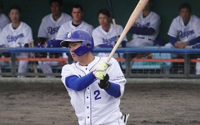 「これは本物」中日石川昂がバット突き上げ大喜び　特大2ランにファン興奮