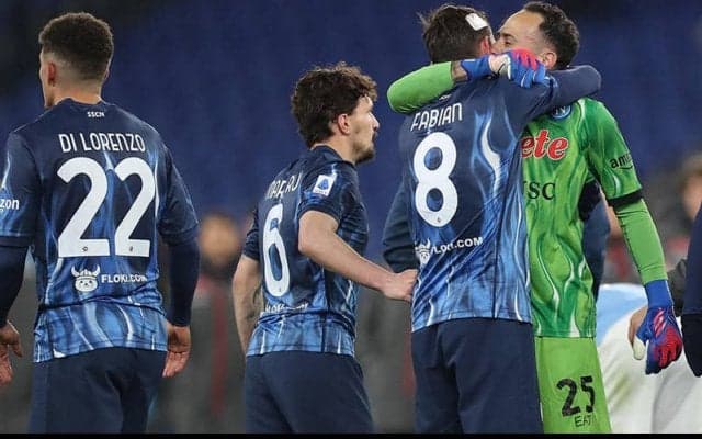 ファビアン・ルイスのラストプレー弾でナポリがラツィオに劇的勝利、首位浮上《セリエA》