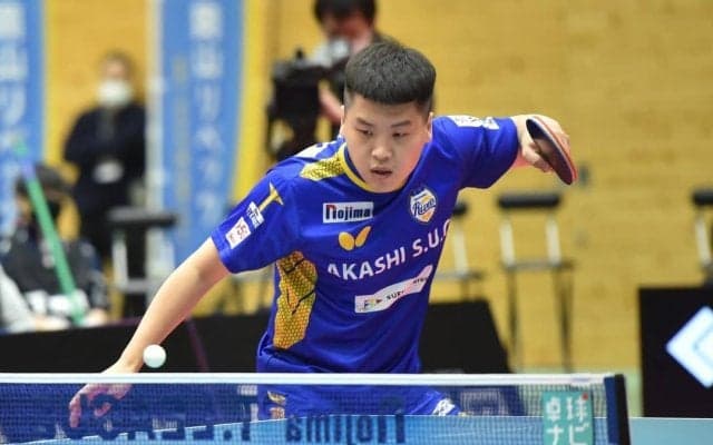 元中国代表・郝帥（ハオシュアイ）、Tリーグ選手ランク「AAA」に昇格　岡山リベッツで今季単複14勝