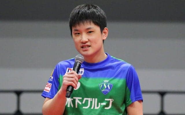 卓球日本代表・張本智和、日本大学高校を卒業　五輪公式アカウントも祝福