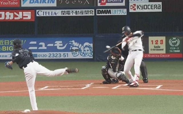 「内野フライかと思ったらフェン直」　オリ紅林の“変態打撃”にファン驚愕「坂本2世」