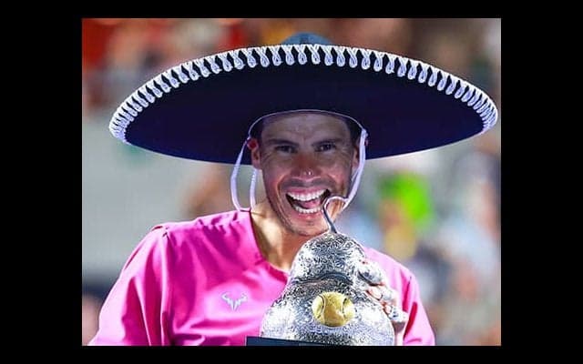 今季無敗のナダル 獲得賞金1位