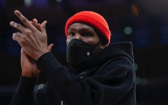 調子を落とすネッツに朗報、エースのケビン・デュラントが明日のヒート戦で復帰へ