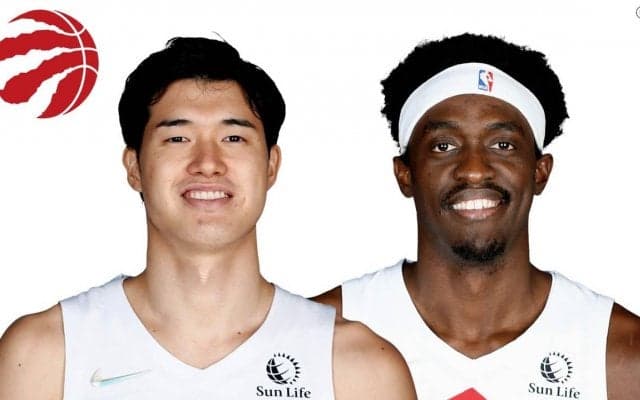 “マイガイ（My guy）”渡邊雄太を元気づけるパスカル・シアカム - ラプターズのケミストリーを象徴するリーダーの笑顔