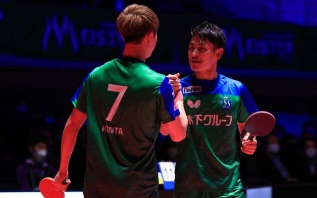 王座奪還へ　木下マイスター東京・大島/田添ペアが貴重な白星＜Tリーグ男子ファイナル＞