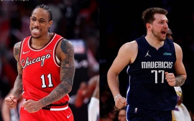 ブルズのデマー・デローザンとマブスのルカ・ドンチッチが2月の月間最優秀選手に選出