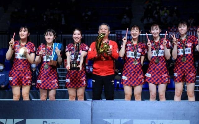 村上監督「計画通り」劇的4連覇の裏に隠された日本生命のシーズン戦略＜卓球・Tリーグ女子ファイナル＞