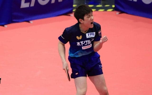 張本、戸上、宇田らが2回戦へ　篠塚は左腕対決制す＜卓球・LION CUP TOP32男子単1回戦①＞