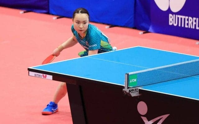 伊藤美誠が初戦勝利　2回戦では張本美和と対戦＜卓球・LION CUP TOP32女子単1回戦①＞