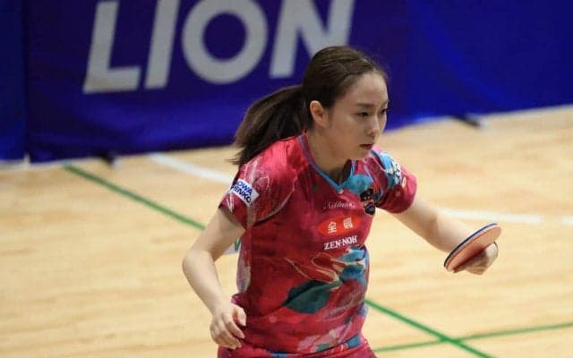 石川佳純、早田ひな、平野美宇らが16強入り＜卓球・LION CUP TOP32女子単1回戦②＞