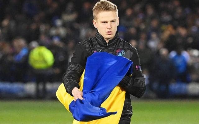 「娘や家族がいなければ僕もそこに」シティのウクライナ代表DFジンチェンコがロシアの侵攻について心境語る「真実を世界に示すことが僕の使命」