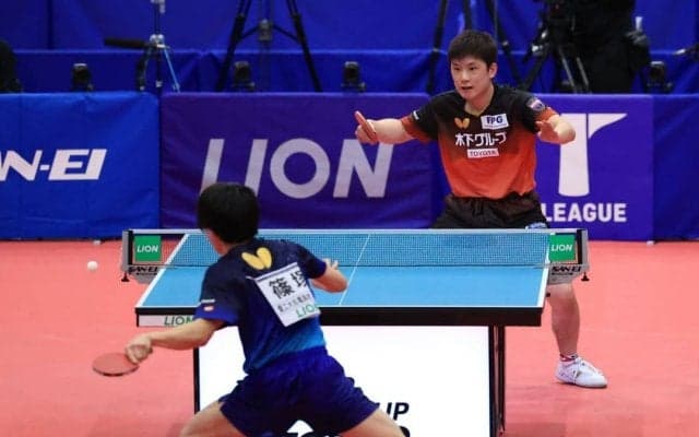 張本智和、4強入り「久しぶりの達成感のある勝利」＜卓球・LION CUP TOP32＞