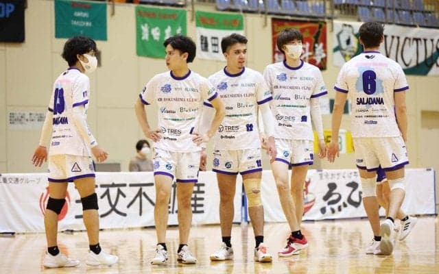Vリーグの試合結果一覧と順位（V2男子、V3男子・3月5日）