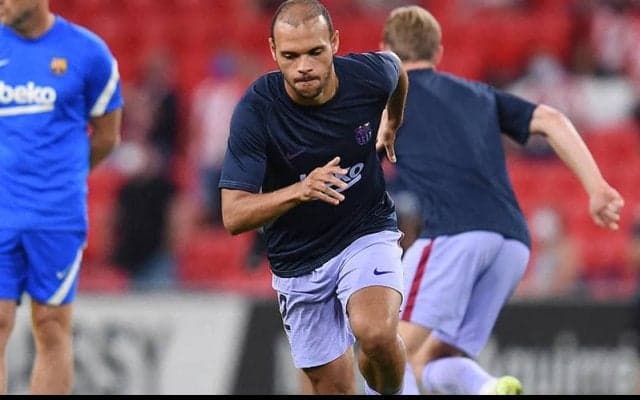 バルサで影が薄まるブラースヴァイト、今季限りで退団か