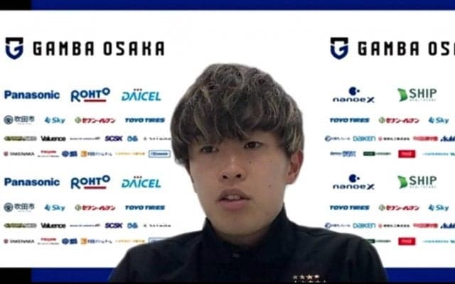 先制ゴールのG大阪MF山本悠樹、後半の守り方を反省「誰かがスイッチを入れていれば」