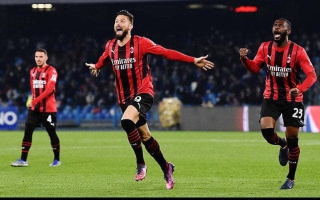 堅守ミランがジルー弾でナポリとの首位攻防戦を制す《セリエA》