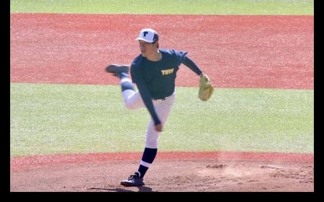 [硬式野球] 岩崎５回無失点　完封でエイジェックを下す