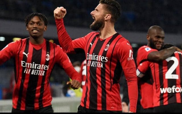 首位攻防戦で勝利のミラン、決勝弾のジルーは「当然の勝利だ」