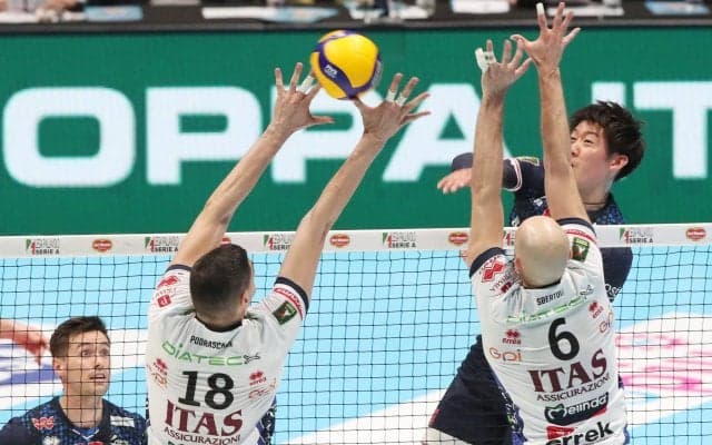 石川祐希のミラノがカップ戦準決勝敗退