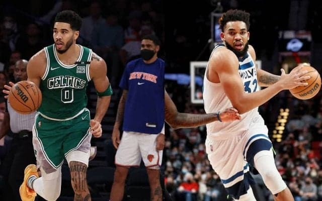 今季20週目の週間最優秀選手はジェイソン・テイタムとカール・アンソニー・タウンズ！