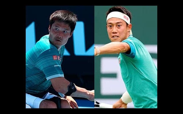  錦織圭 国枝慎吾Tシャツ着用 