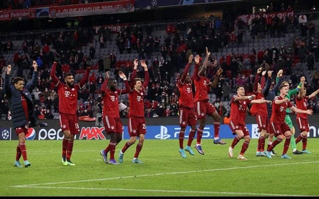 レーティング:バイエルン 7-1(AGG:8-2)ザルツブルク《CL》