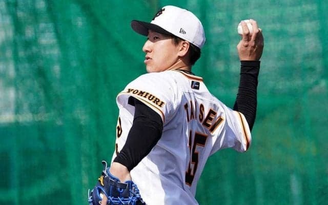 巨人ドラ1大勢が“グラブ破壊”？　最速158キロ右腕のキャッチボールが「ものすごい」