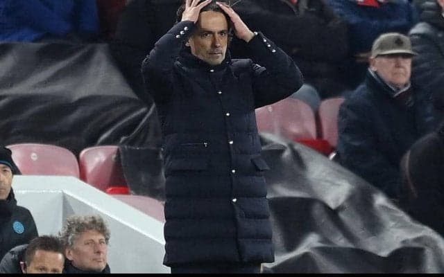 敵地で勝利もCL敗退のインテル…S・インザーギ監督は「リバプールと互角に渡り合った」