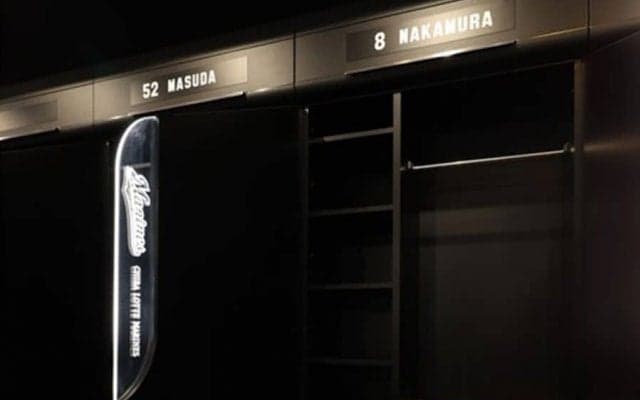 ロッテ、ZOZOマリン一塁側ロッカーの改修完了　黒と白の“ラグジュアリー仕様”