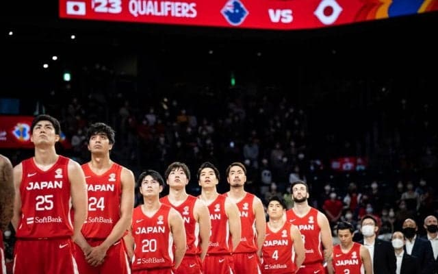 FIBA男子世界ランキング最新版、日本は38位に後退