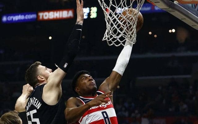 八村塁、2試合ぶり2ケタの18得点…11戦連続で3P成功、ウィザーズは敗戦