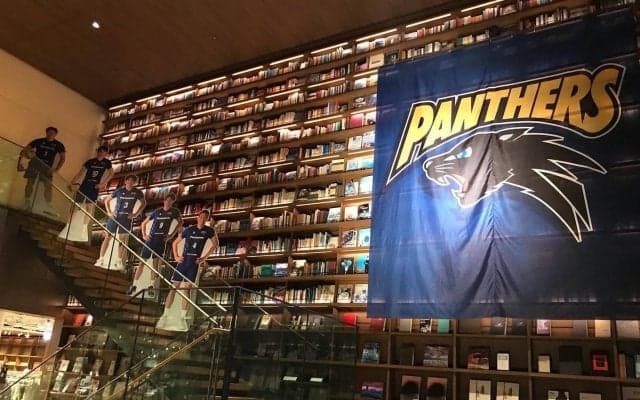 枚方T-SITEにてパナソニックパンサーズ応援フェア開催中