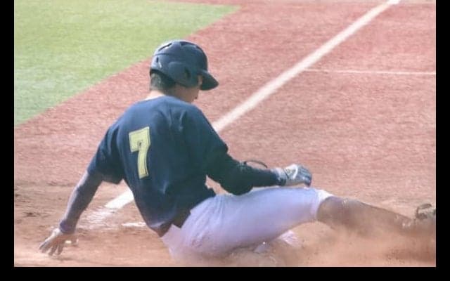 [硬式野球] 松本憲の勢い止まらず　満塁ランニングホームラン達成「正直ラッキー」