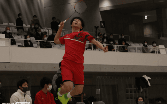 【連載】『令和３年度卒業記念特集』第42回　牧野倫太郎／バドミントン