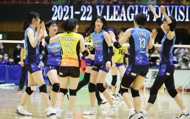 Vリーグの試合結果一覧と順位（V1男女・3月13日）