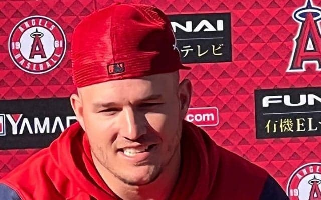 【MLB】トラウトは「中堅を守る」　コンバート案で球団首脳と会談、マドン監督が明言