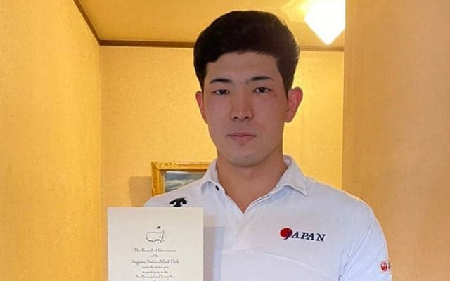 中島啓太、初出場のマスターズへ「最後まで自分のできる準備を」