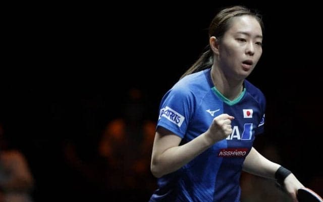 石川佳純、ベスト8進出　台湾のエースとの接戦制す＜卓球・WTTシンガポールスマッシュ2022＞