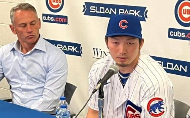 【MLB】鈴木誠也、爆笑のカブス入団会見　背番号27は「トラウト、アイ・ラブ・ユー」　一問一答