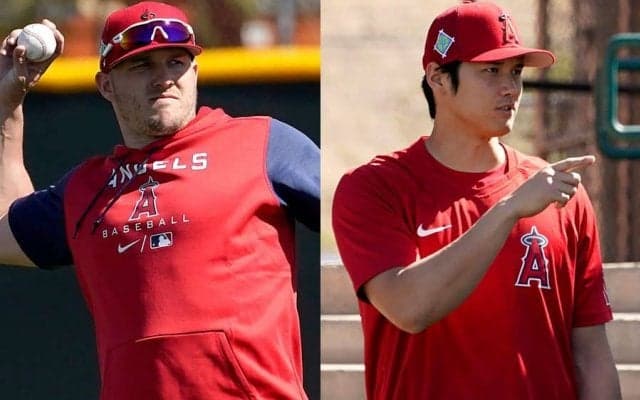 【MLB】大谷翔平と「勝負しないといけません」　トラウトとの“相乗効果”を解説者が指摘